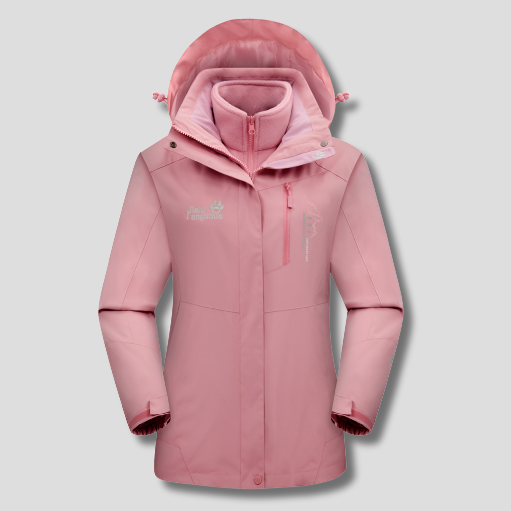 3-in-1 Ski Coat Functional Winter Layering