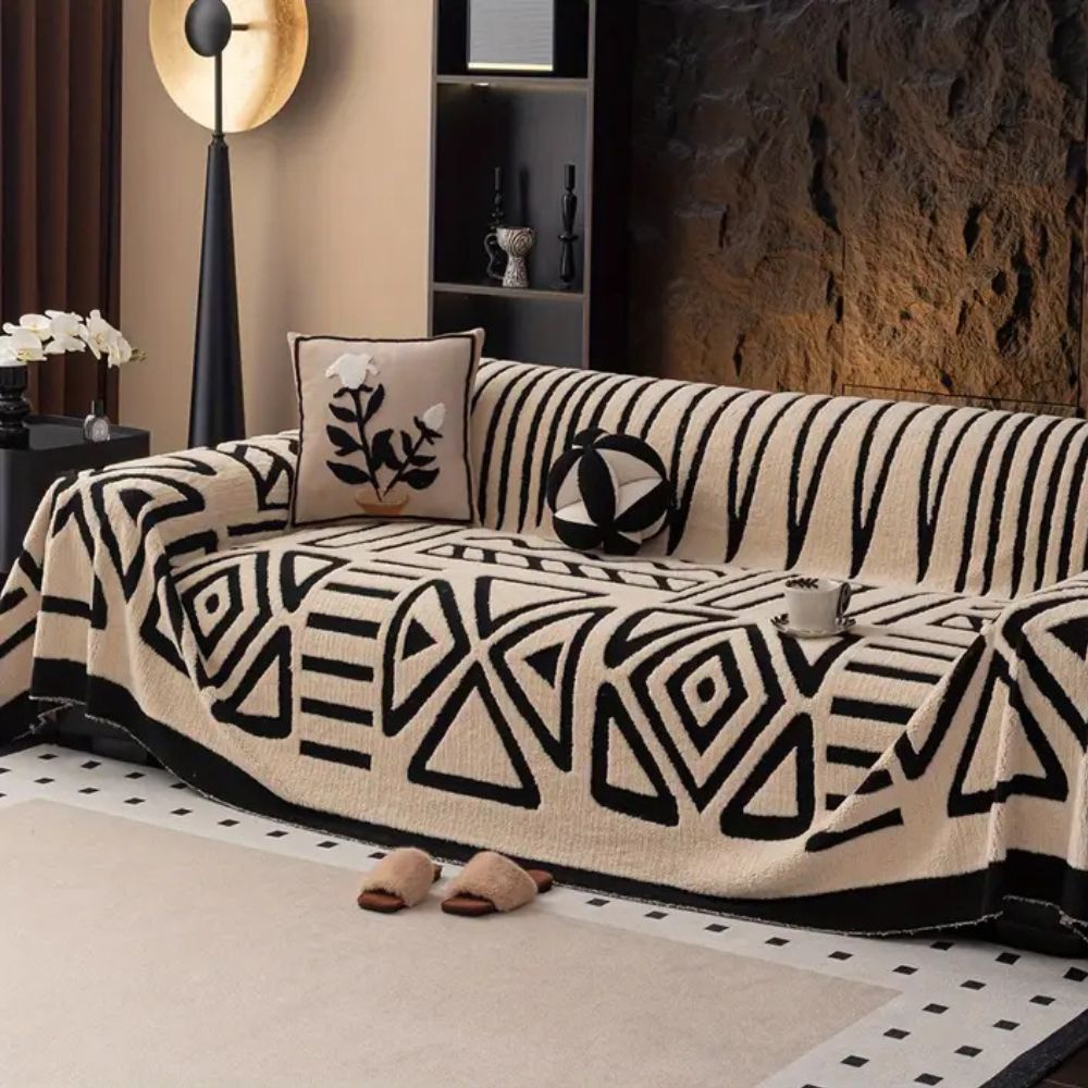 Urban Maze Couch Cover