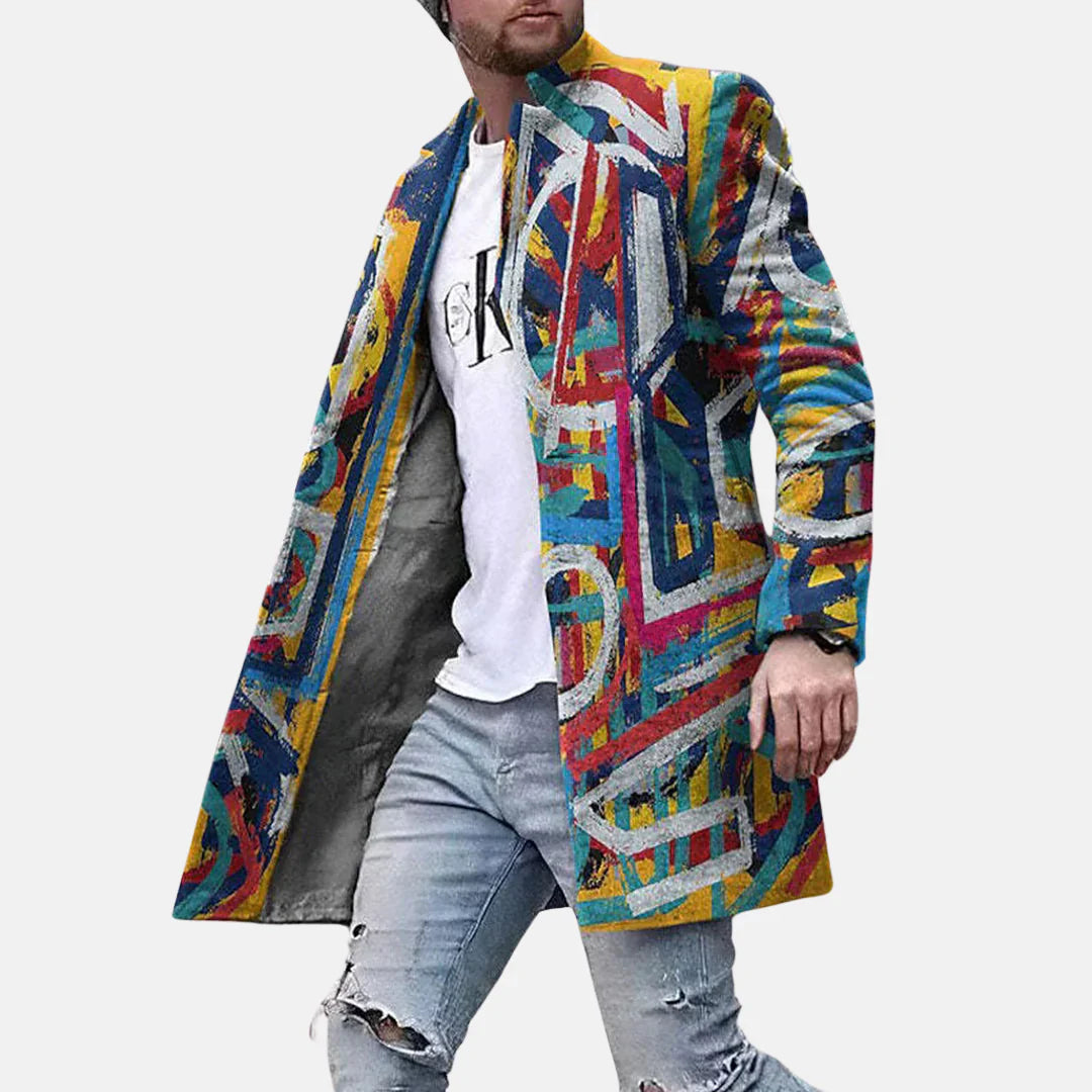 Street Print Coat