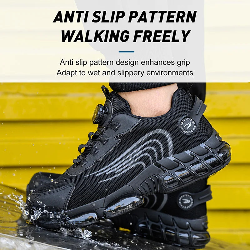 Men's Designed for balance Lace-Up Work Shoes