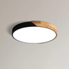 Delos Scandi Wooden Ceiling Light | Natural LED Designer Light