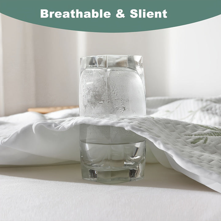 BambooCool Mattress Protector – Breathable and Cooling for Better Sleep Comfort