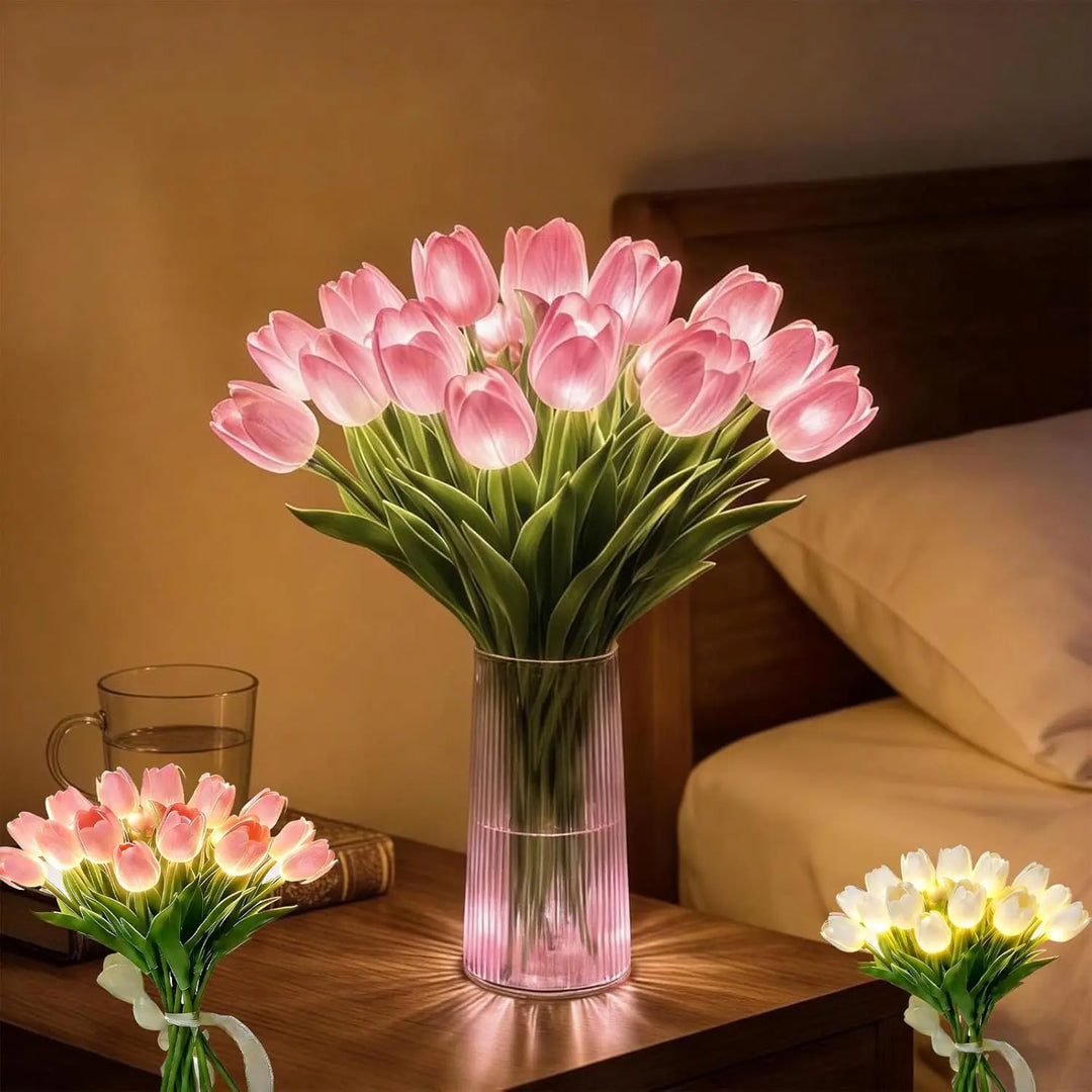 Cozy LED Flower Lamp for Warm Ambient Lighting