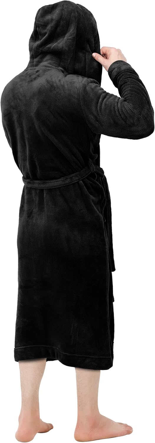 Comfortable Men's Fleece Dressing Gown - Harry
