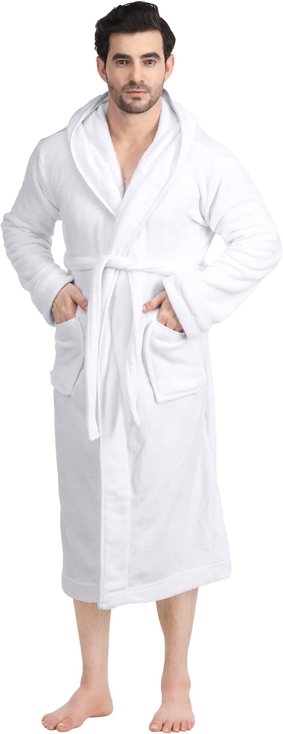 Comfortable Men's Fleece Dressing Gown - Harry
