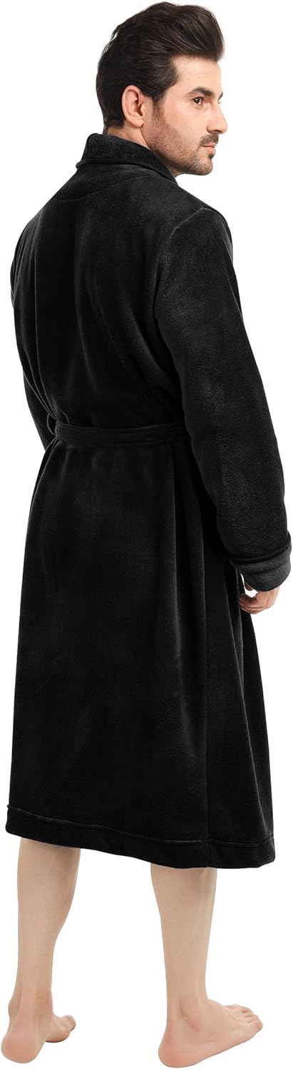 Comfortable Men's Fleece Dressing Gown - Harry