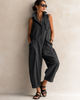 Simone™ | Sleeveless Jumpsuit