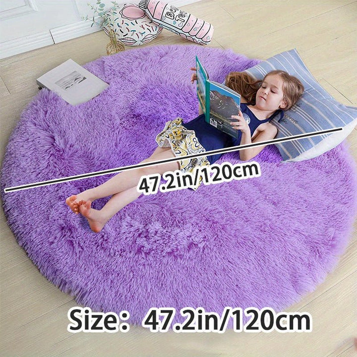 Soft Round Rug - Clouda