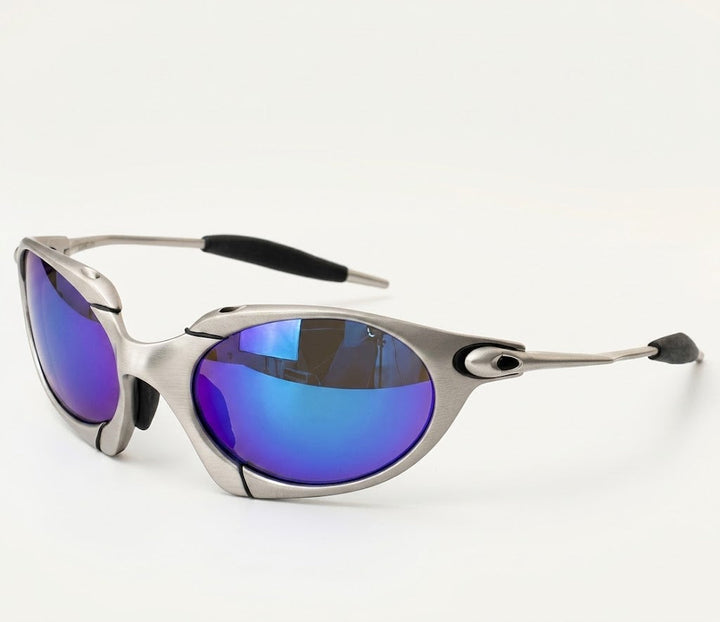 Polarised Sports Sunglasses – Metal Frame with Red Lenses