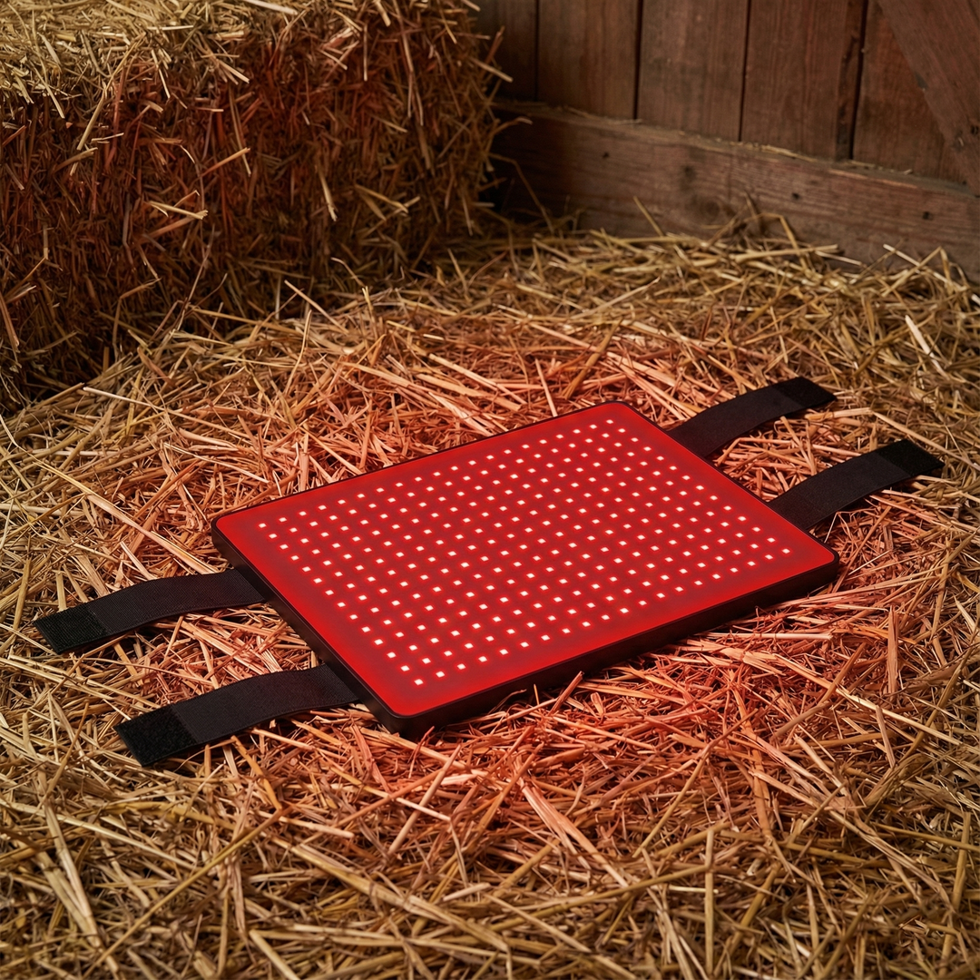 LED Back Wrap for Horses with Red Light Therapy