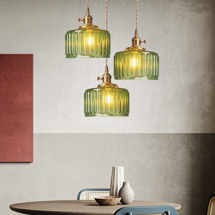 Crystal Chandelier with Adjustable Height in Vintage Style