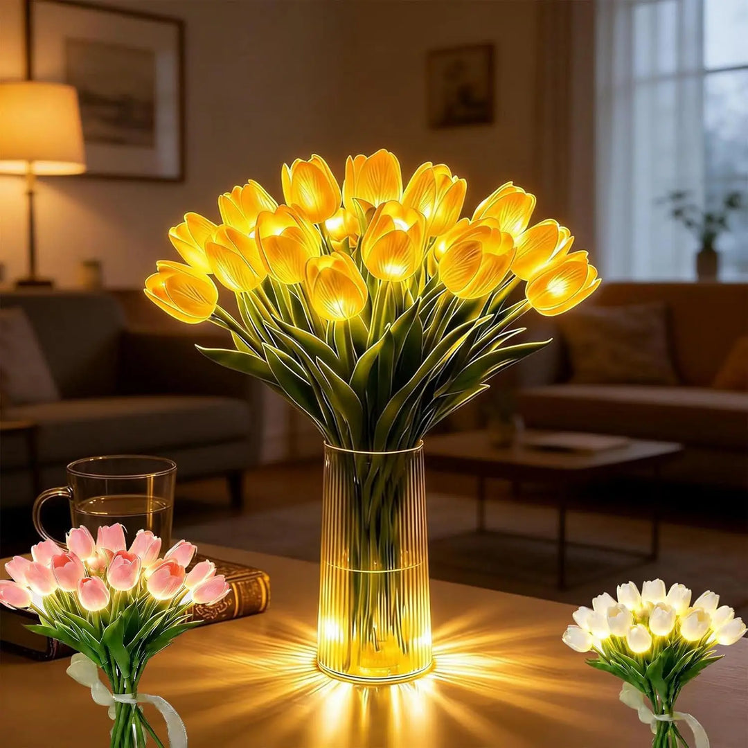 Cozy LED Flower Lamp for Warm Ambient Lighting