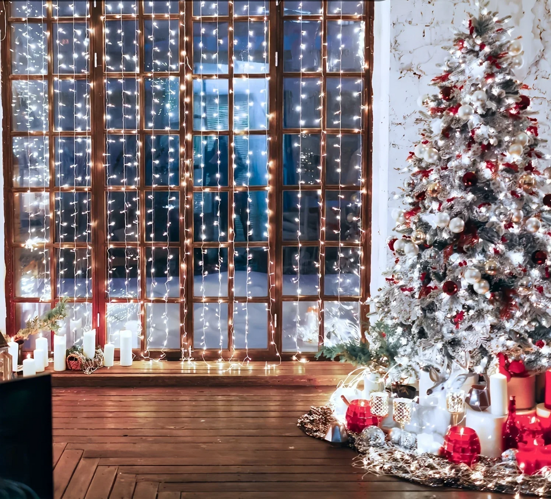 USB LED Curtain Lights with Remote Control