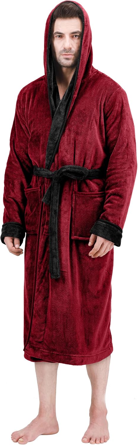 Comfortable Men's Fleece Dressing Gown - Harry