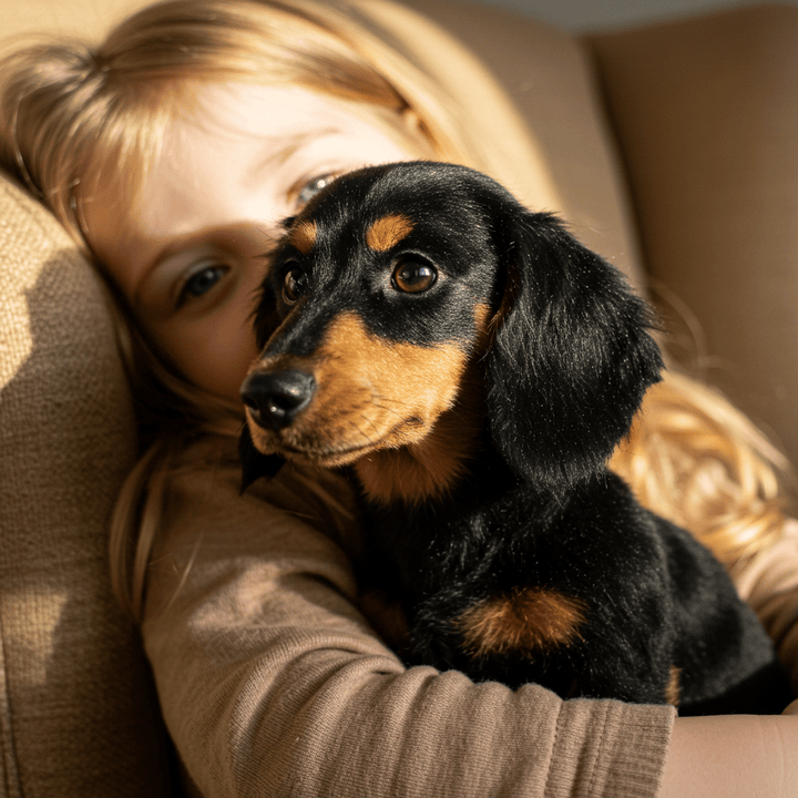 Interactive Plush Dog with Touch Sensors, Lifelike Movements and Ultra-Soft Fur