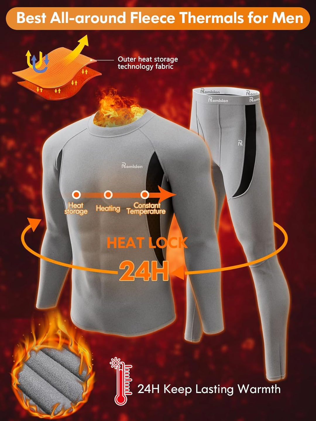 Thermal Underwear Set for Men - Thomas