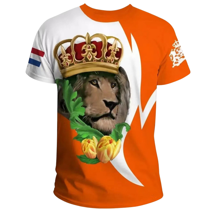 DutchPride 3D Netherlands Men's T-Shirt – 2024 Limited Edition