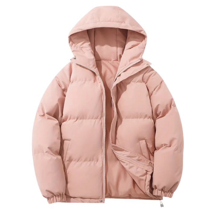Men's Quilted Puffer Jacket with Hood – Elias