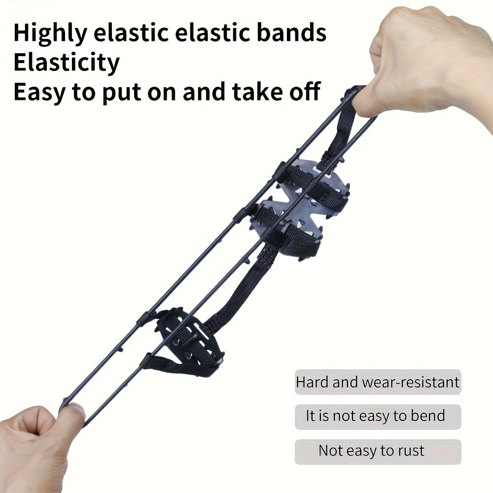 Anti-Slip Crampons with 24 Spikes – Perfect for Walking, Climbing and Winter Sports