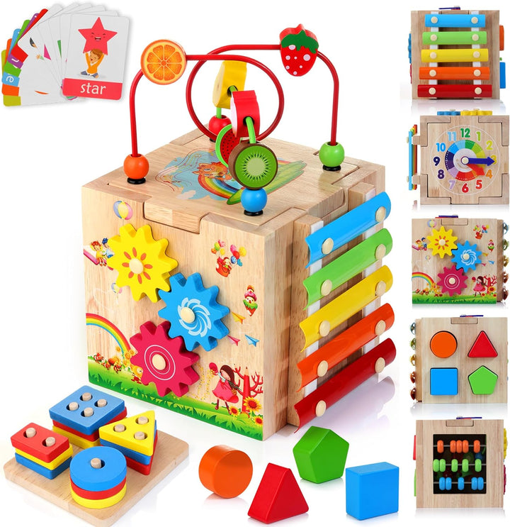8-in-1 Montessori Cube – Cubbi