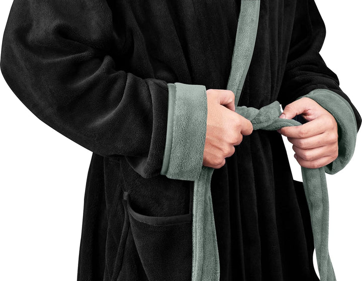 Comfortable Men's Fleece Dressing Gown - Harry