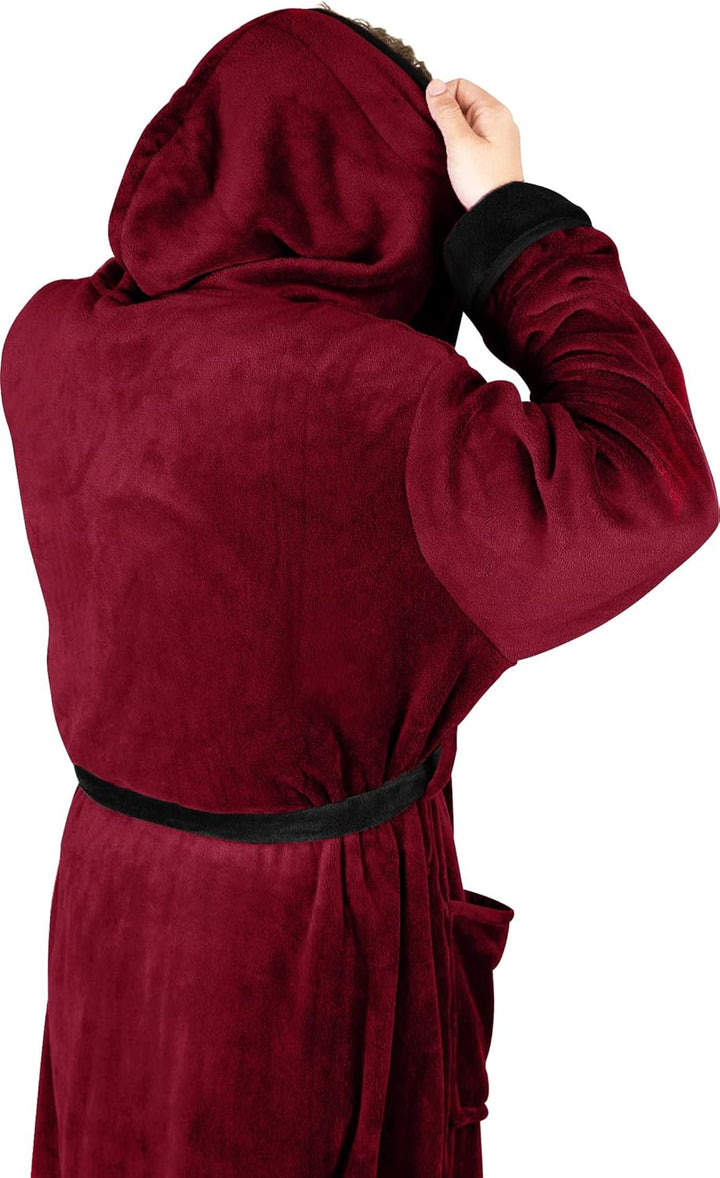Comfortable Men's Fleece Dressing Gown - Harry