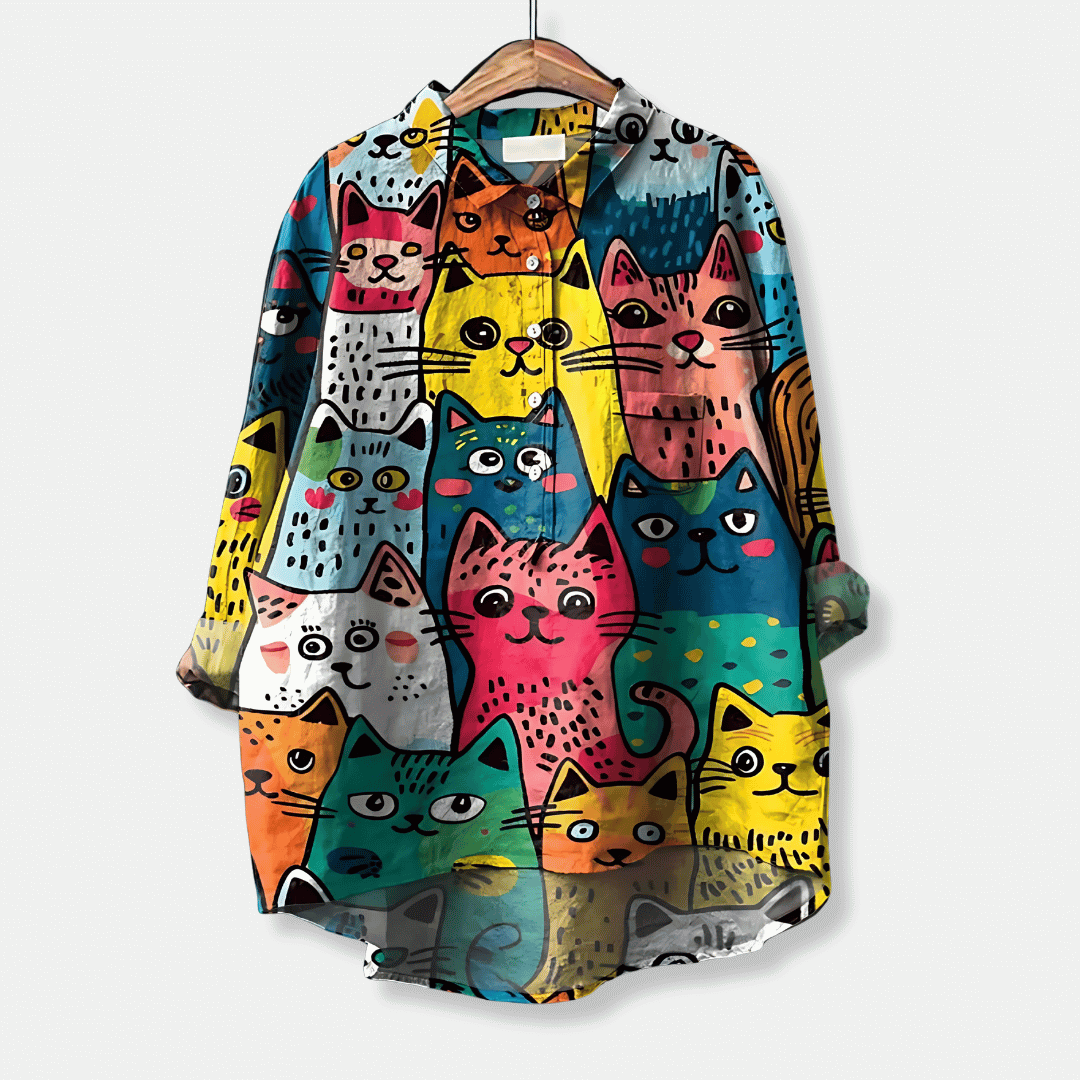 Women’s Loose Fit Long Blouse