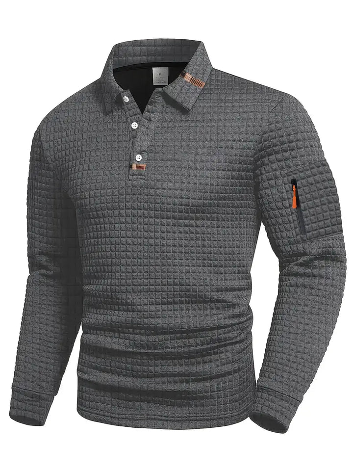 Riko™ | Modern Quilted Casual Sweater