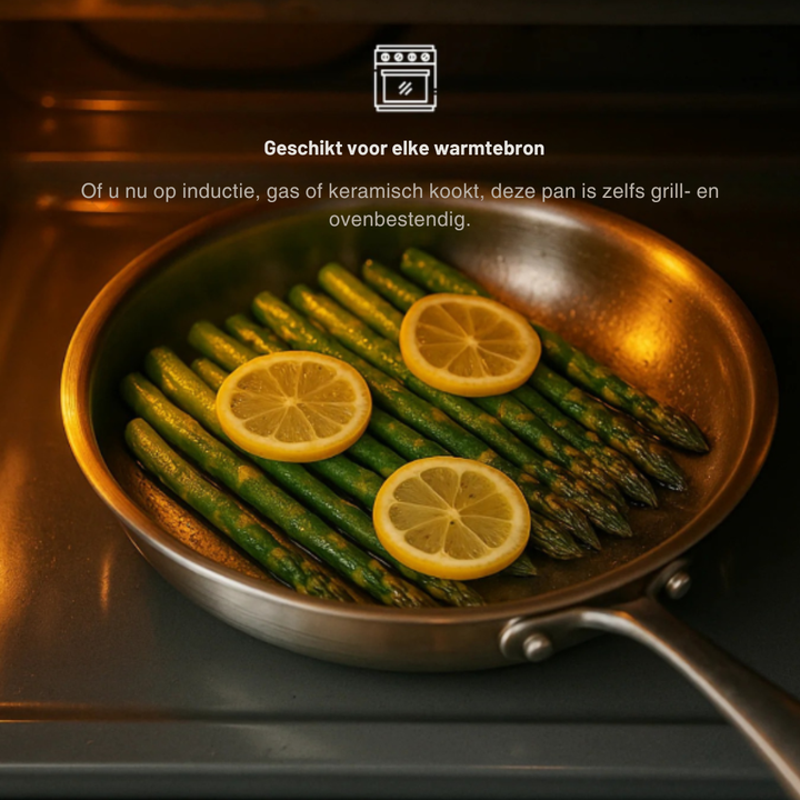 Premium Titanium 3-Piece Pan Set – Suitable for Induction & Natural Non-Stick Coating – 3 Pans