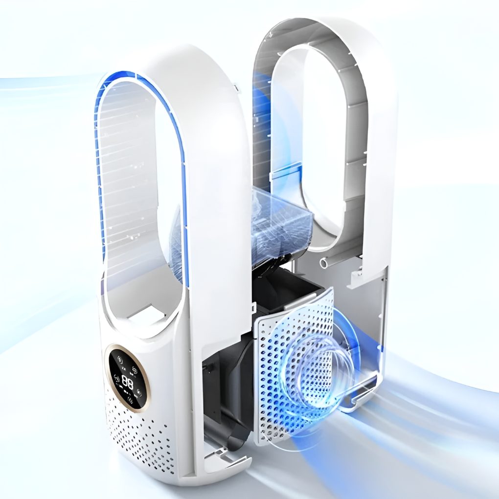 Portable Bladeless Table Air Conditioner