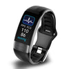 Smart Bracelet with Blood Pressure Monitor, ECG, Heart Rate, Blood Oxygen and Sleep Tracker - FDA Approved