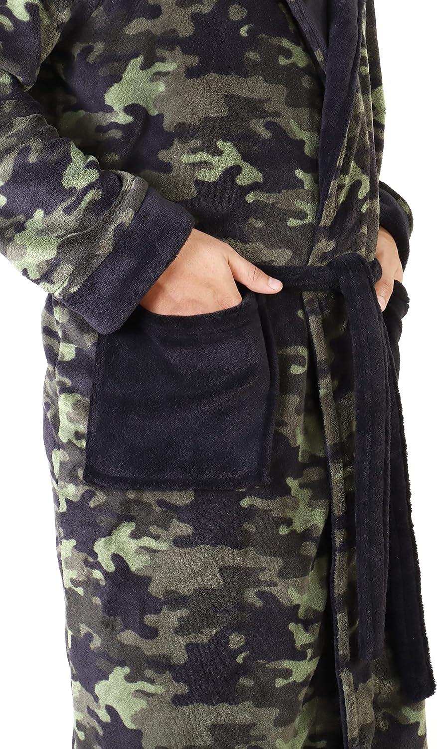 Comfortable Men's Fleece Dressing Gown - Harry