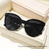 Luxury Cat-Eye Sunglasses for Women – Oversized and Stylish for Sunny Days
