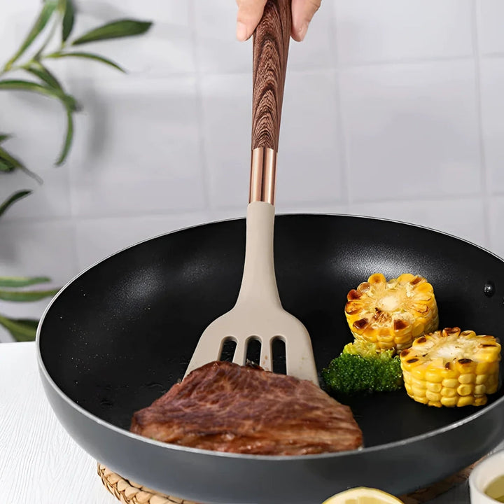 Luxe Silicone Cooking Utensils 10-Piece Set