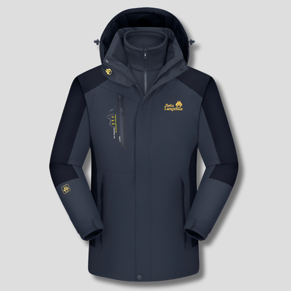 3-in-1 Ski Coat Functional Winter Layering