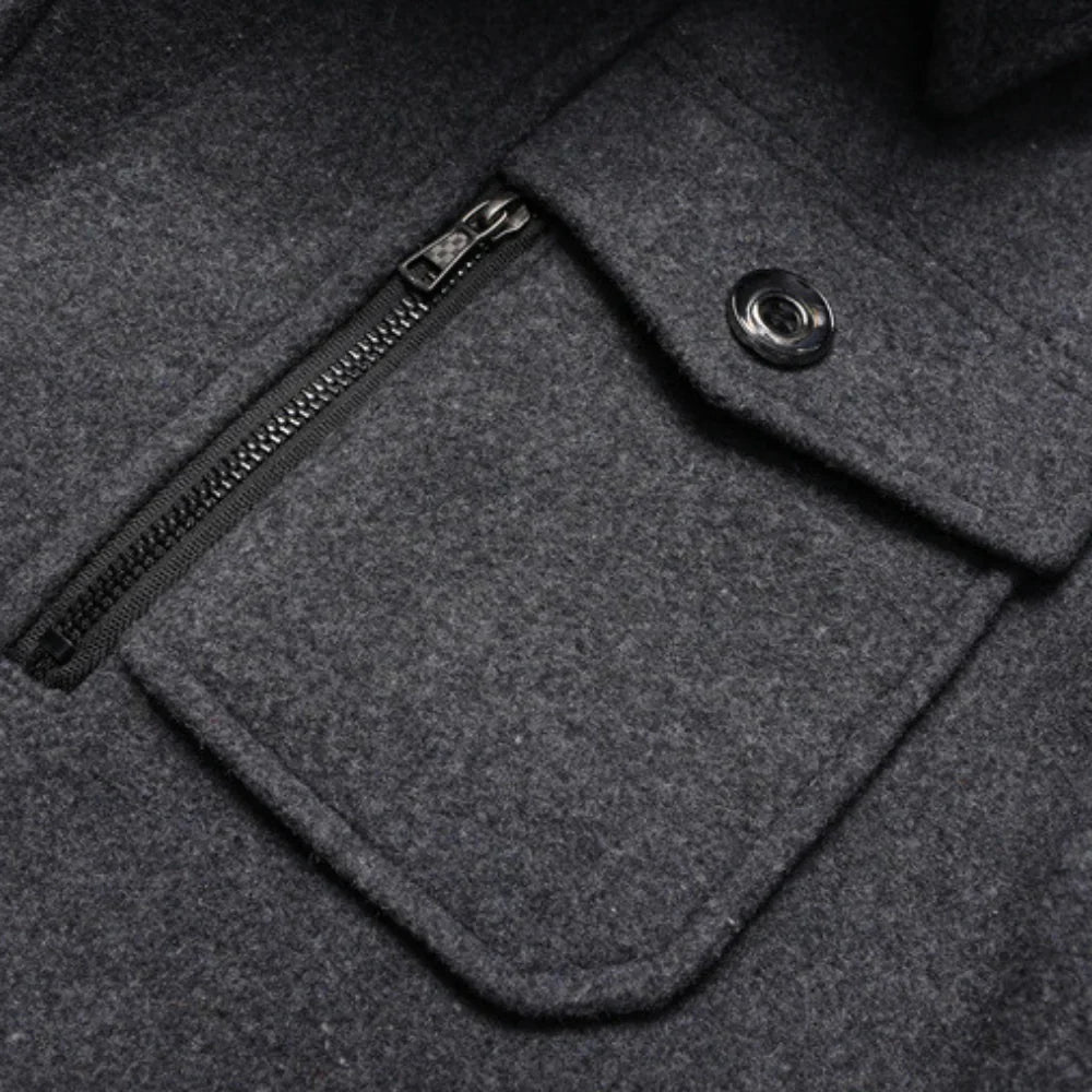 Two-Piece Winter Coat for Men: Warmth and Style Combined