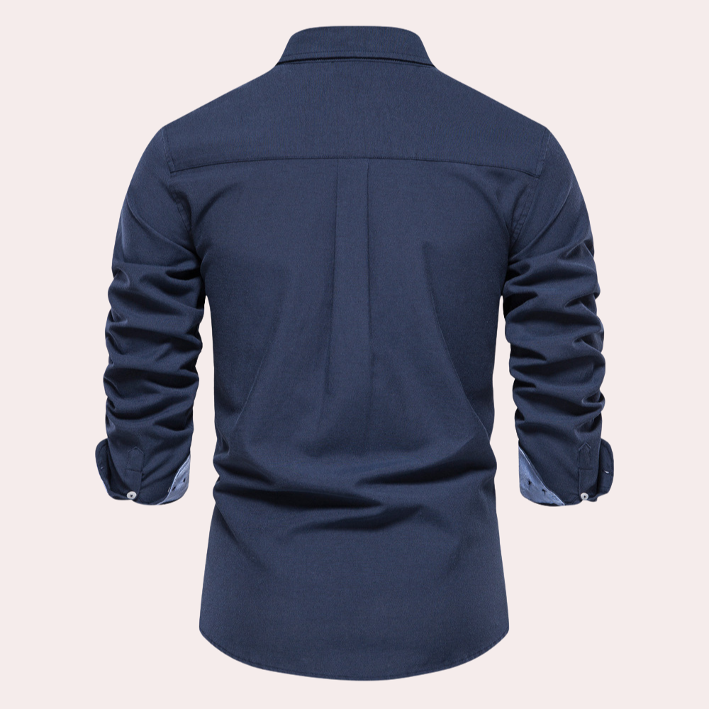 Casual Long Sleeve Men's Shirt - Remy