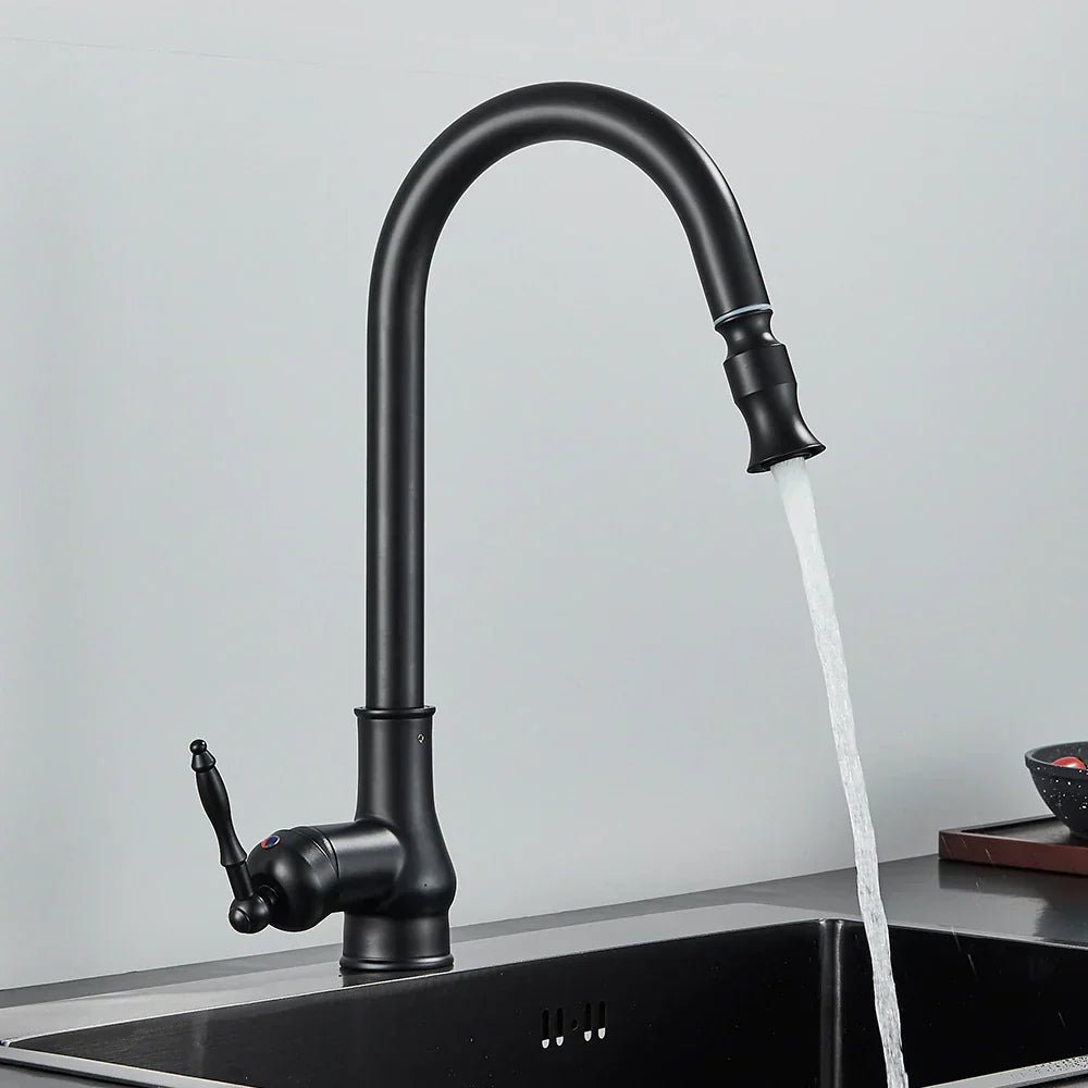 SMARTSPOUT – Pull-Out Kitchen Faucet in Antique Bronze with Touch Sensor
