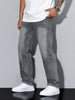 Baggy Jeans - Wide Denim Pants with a Washed Look