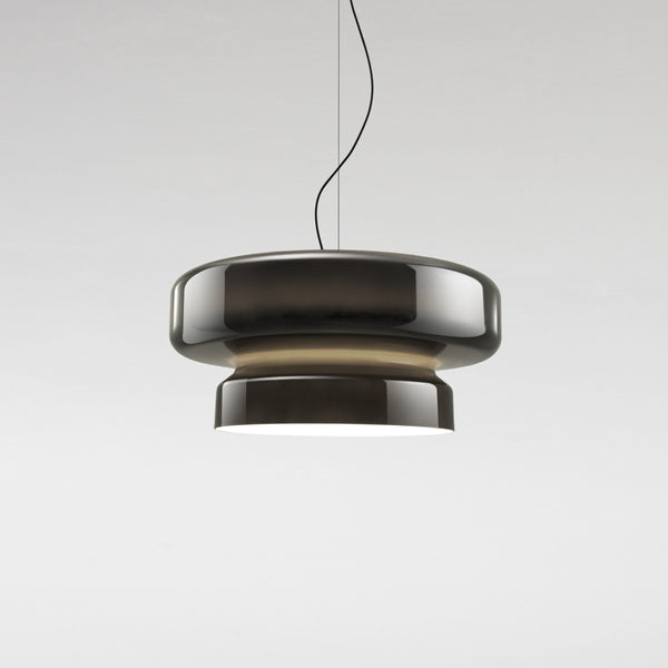 Unique Hand-Blown Glass Pendant Lamp