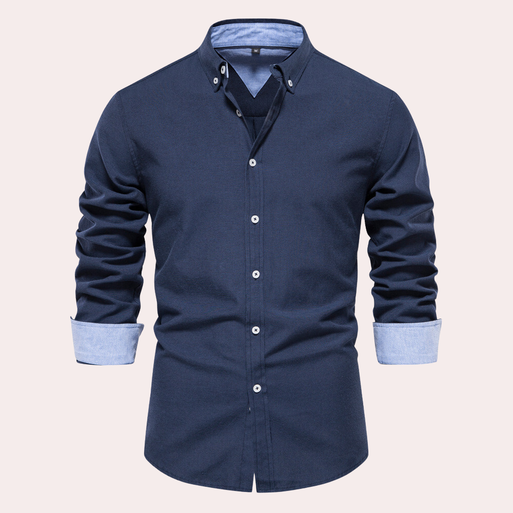 Casual Long Sleeve Men's Shirt - Remy