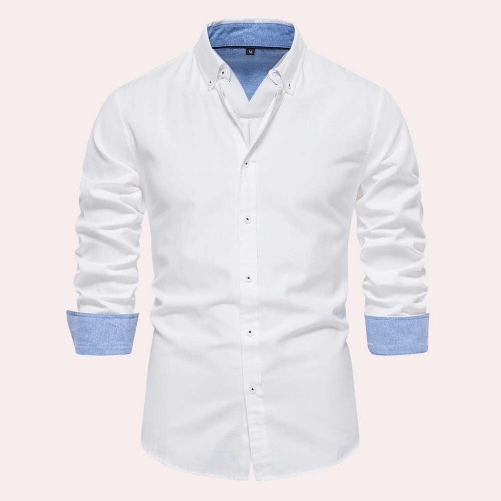 Casual Long Sleeve Men's Shirt - Remy