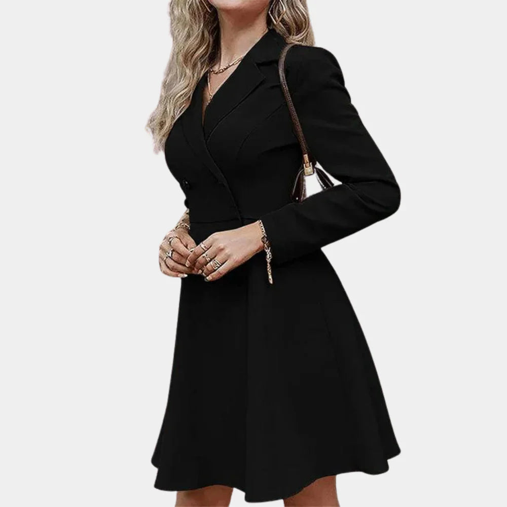 FrostElegance – A-Line Winter Coat for Women