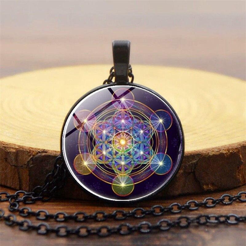 Chakra Pendant with Metatron's Cube - Solantra