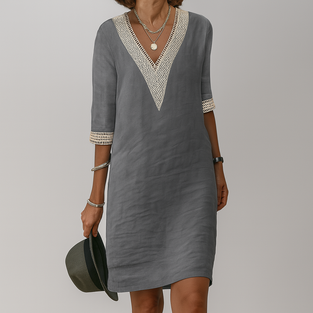 Women’s Stylish Linen Summer Dress