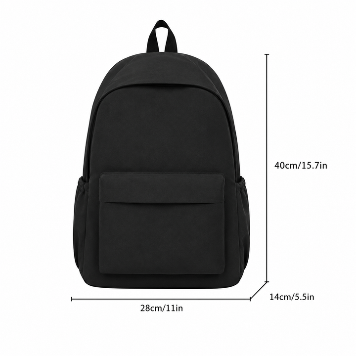 Women's Lightweight Nylon School Backpack in Pastel Colors