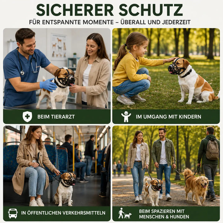 Dog Muzzle | Breathable & Adjustable for Training and Daily Use