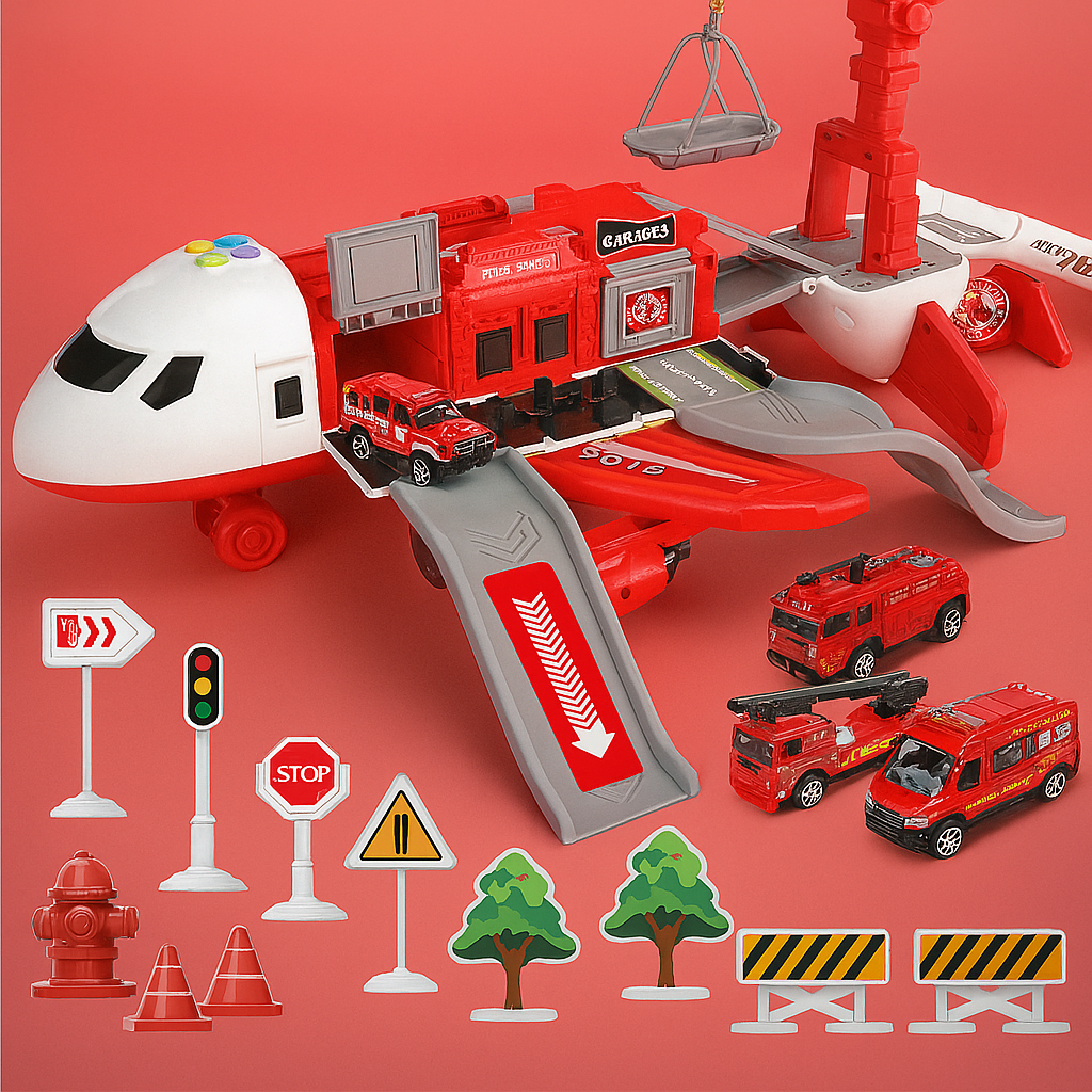 Adventurous Airplane Playset for Kids