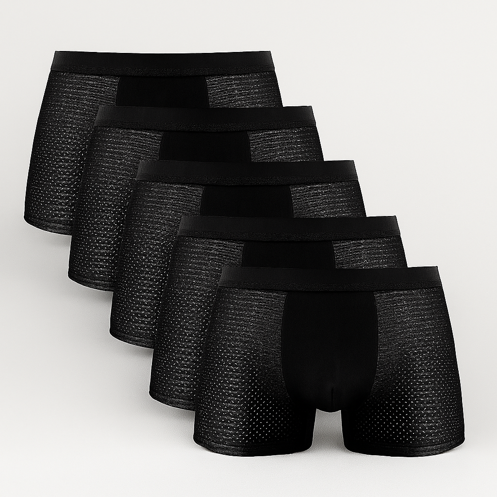 Men’s Mesh Boxer Shorts 5Pack