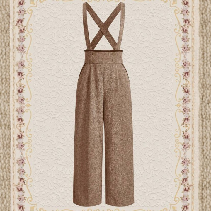Vintage‑Style Women’s Jumpsuit